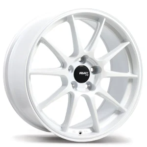 Fast Wheels – FC08 – White – 18″x8″ 40mm – All weather Wheels – FC08A-1880-15WV+40C726